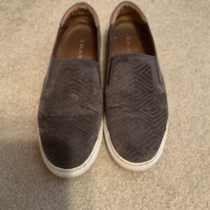 Trask Women's Dark Gray Slip-On Loafers